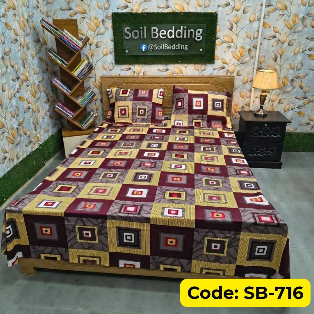 প্রিমিয়াম,টুইল,কটন,বেডশিট