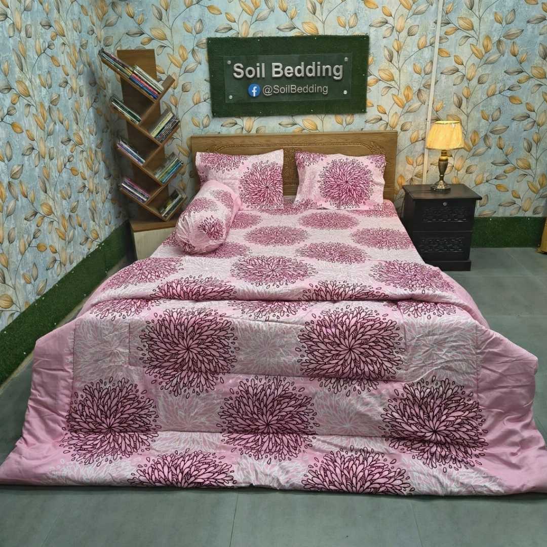 ৫,পিছ,সেট,প্রিমিয়াম,কোয়ালিটি,টুইল,কটন,ফেব্রিক্স,কমফোর্টার